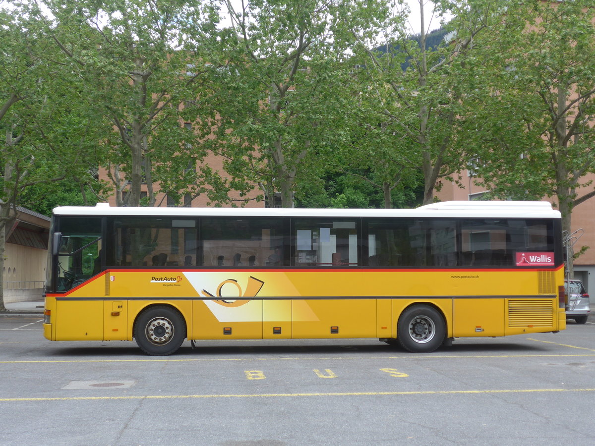 (216'575) - PostAuto Wallis - VS 241'969 - Setra (ex Zerzuben, Visp-Eyholz Nr. 62; ex PostAuto Wallis am 28. April 2020 in Brig, Garage