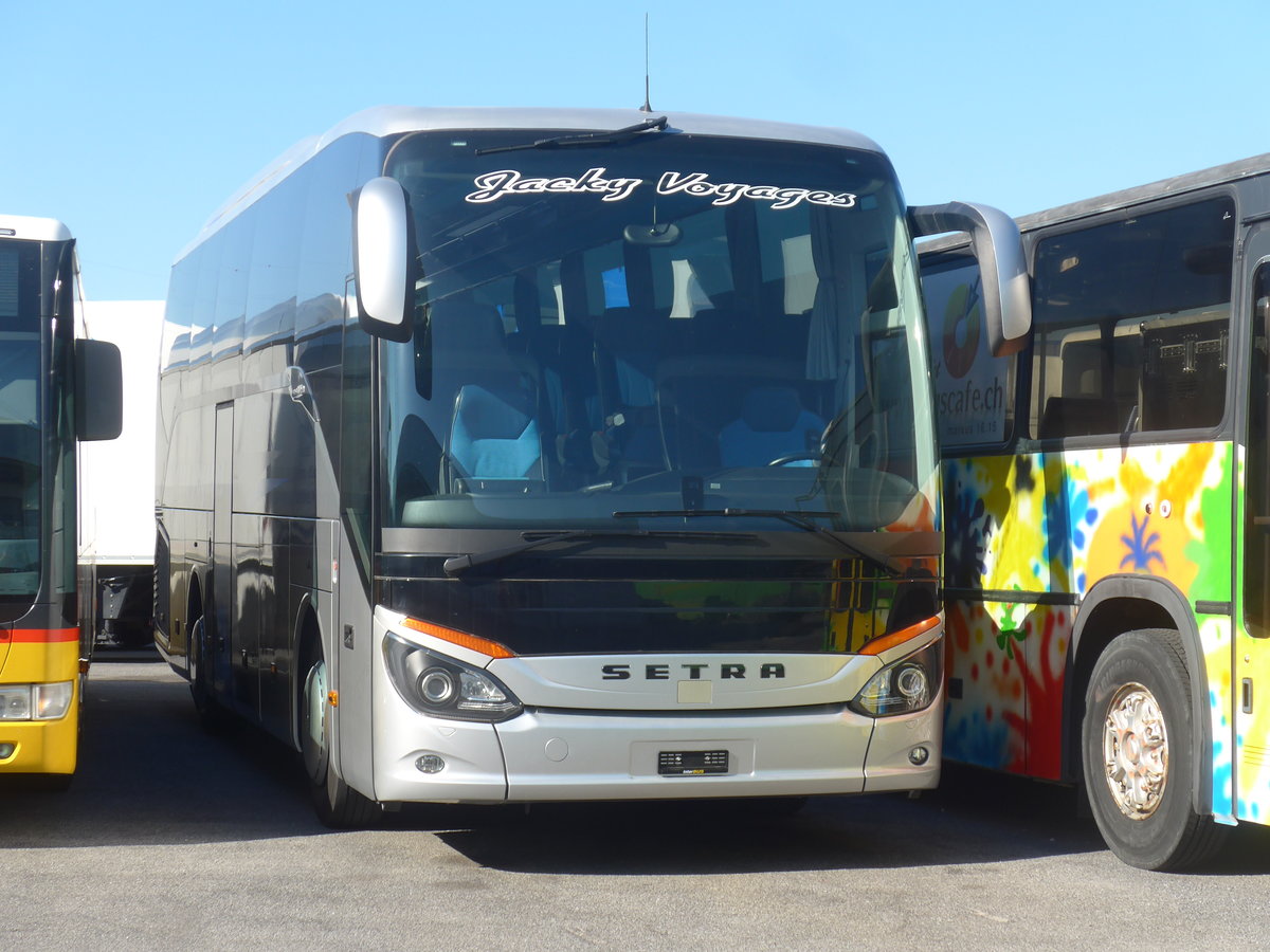 (217'480) - Jacky Voyages, Chteau-d'Oex - Setra am 31. Mai 2020 in Kerzers, Interbus - 