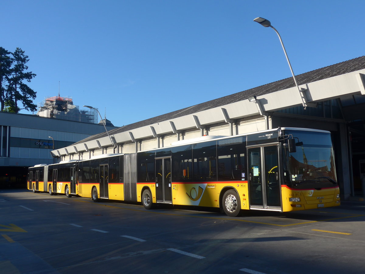 (218'714) - PostAuto Bern - Nr. 662/BE 610'549 - MAN am 12. Juli 2020 in Bern, Postautostation