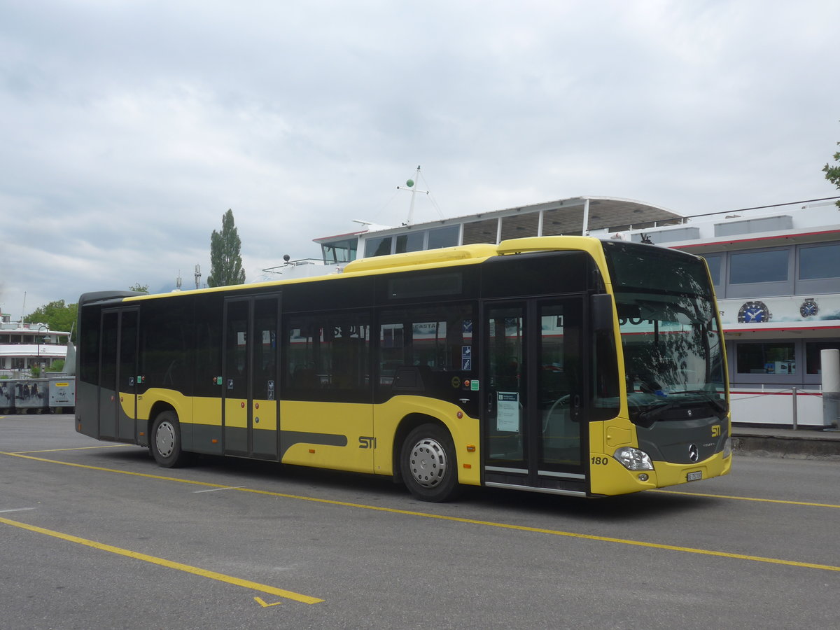 (218'726) - STI Thun - Nr. 180/BE 752'180 - Mercedes am 16. Juli 2020 bei der Schifflndte Thun