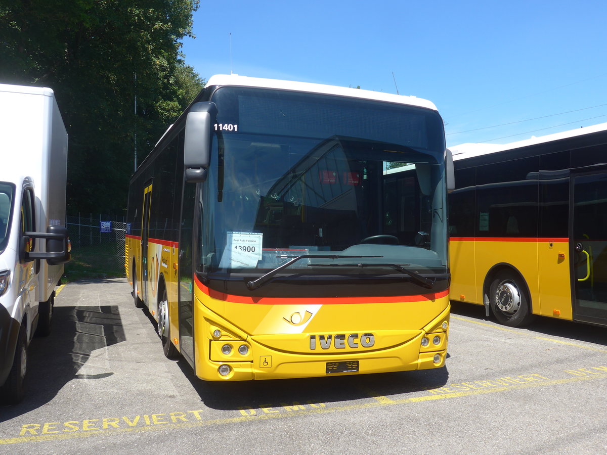 (218'841) - Fontana, Ilanz - PID 11'401 - Iveco am 19. Juli 2020 in Hendschiken, Iveco