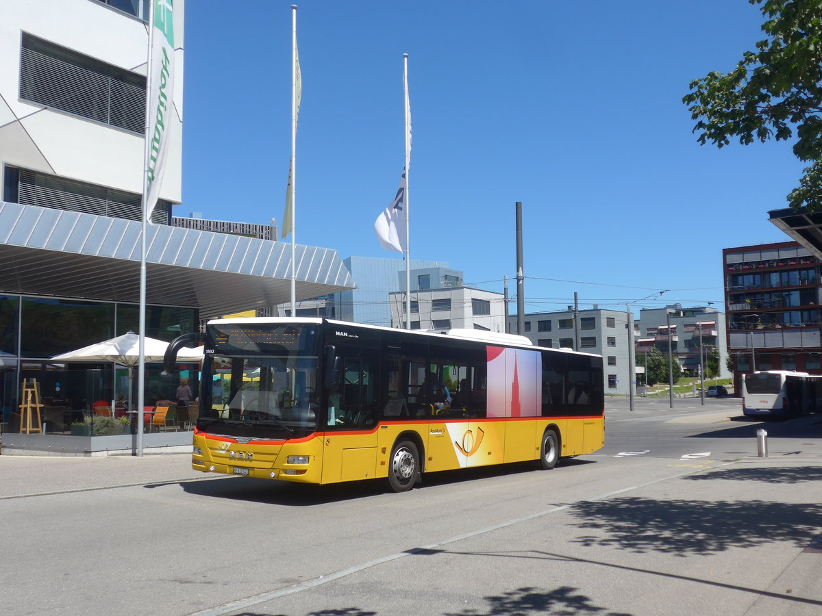 (219'224) - PostAuto Bern - Nr. 543/BE 832'543 - MAN am 27. Juli 2020 beim Bahnhof Bern Brnnen Westside