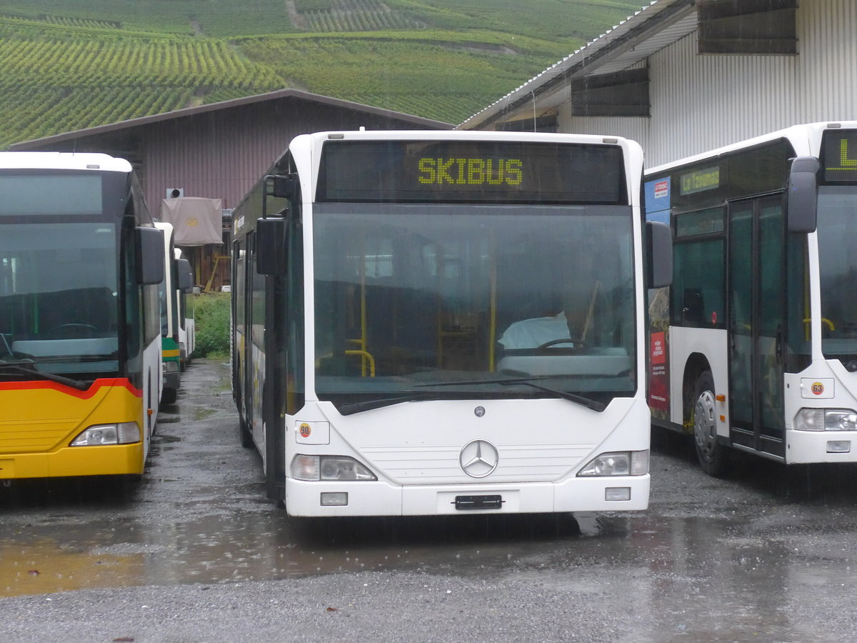 (220'256) - Buchard, Leytron - Nr. 90 - Mercedes (ex Ryffel, Uster Nr. 69; ex Welti-Furrer, Zrich Nr. 53; ex Frhlich, Zrich Nr. 608) am 30. August 2020 in Leytron, Garage