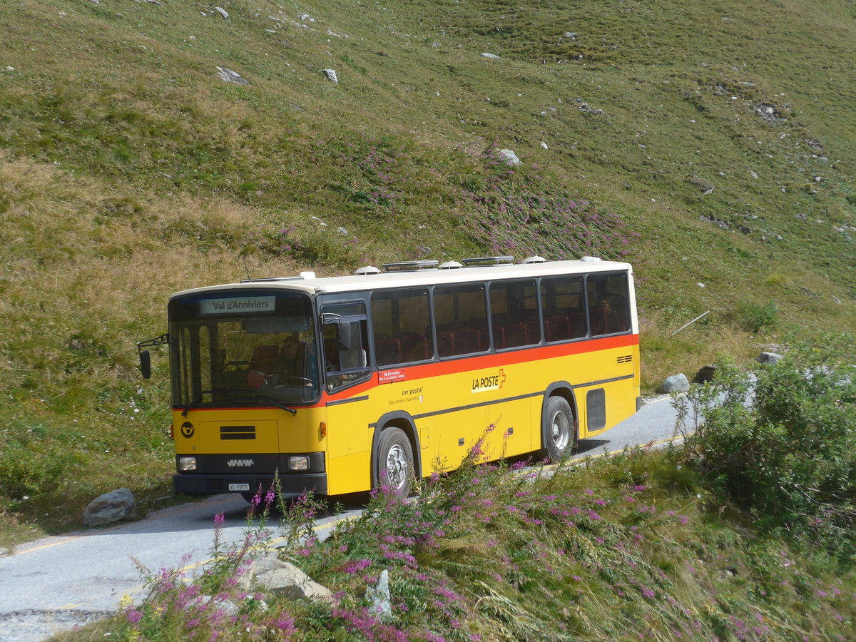 (220'523) - Oser, Brchen - VS 93'575 - NAW/Lauber (ex Epiney, Ayer) am 6. September 2020 in Moiry, Barrage