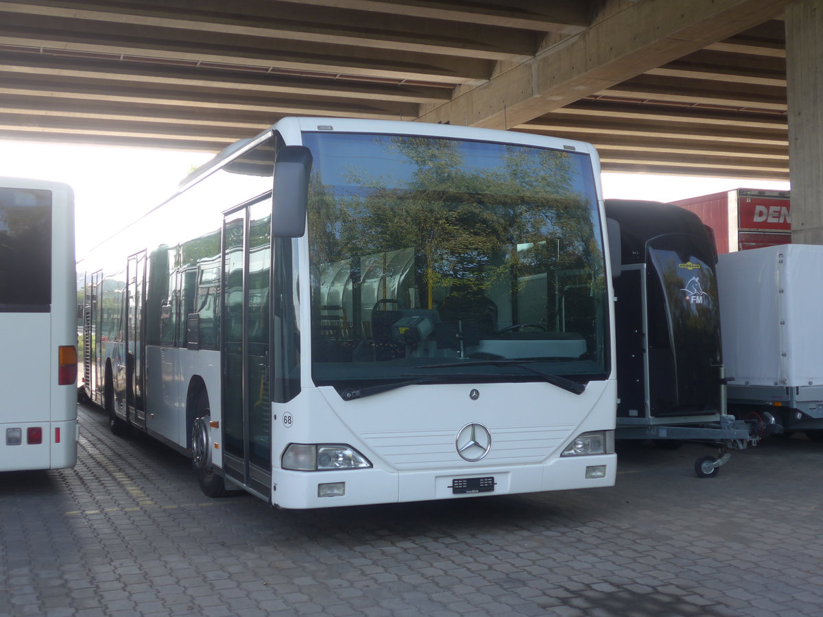 (220'847) - Interbus, Yverdon - Nr. 68 - Mercedes (ex AFA Adelboden Nr. 93; ex AFA Adelboden Nr. 5) am 20. September 2020 in Kerzers, Murtenstrasse