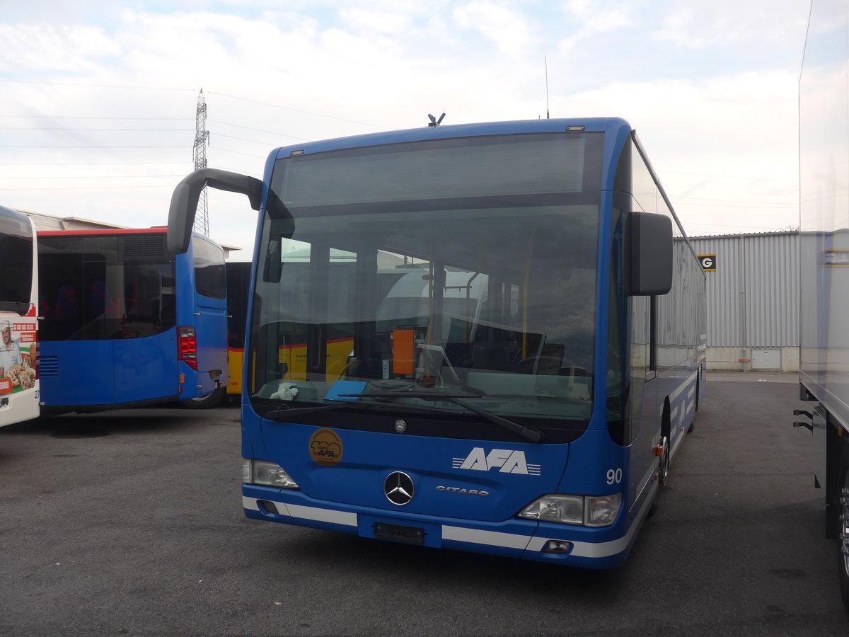 (222'693) - AFA Adelboden - Nr. 90 - Mercedes am 25. Oktober 2020 in Kerzers, Interbus