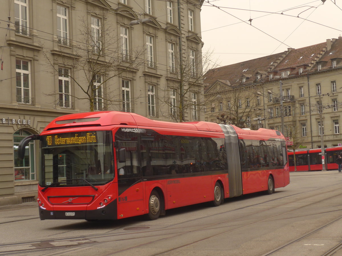 (223'423) - Bernmobil, Bern - Nr. 875/BE 832'875 - Volvo am 6. Februar 2021 beim Bahnhof Bern