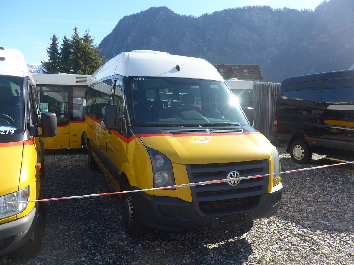 (224'493) - PostAuto Waliis - (VS 502'331) - VW/Hess (ex CarPostal Ouest; ex PostAuto Wallis VS 241'985) am 28. Mrz 2021 in Landquart, Garage Bardill