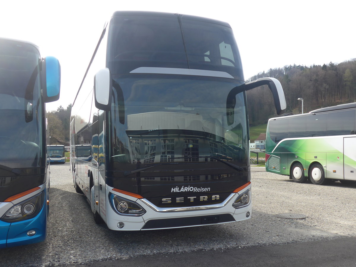 (224'877) - Hilrio, Schtz - Setra am 11. April 2021 in Winterthur, EvoBus