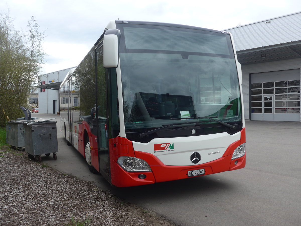 (224'946) - CJ Tramelan - Nr. 133/BE 26'661 - Mercedes am 11. April 2021 in Kerzers, Interbus