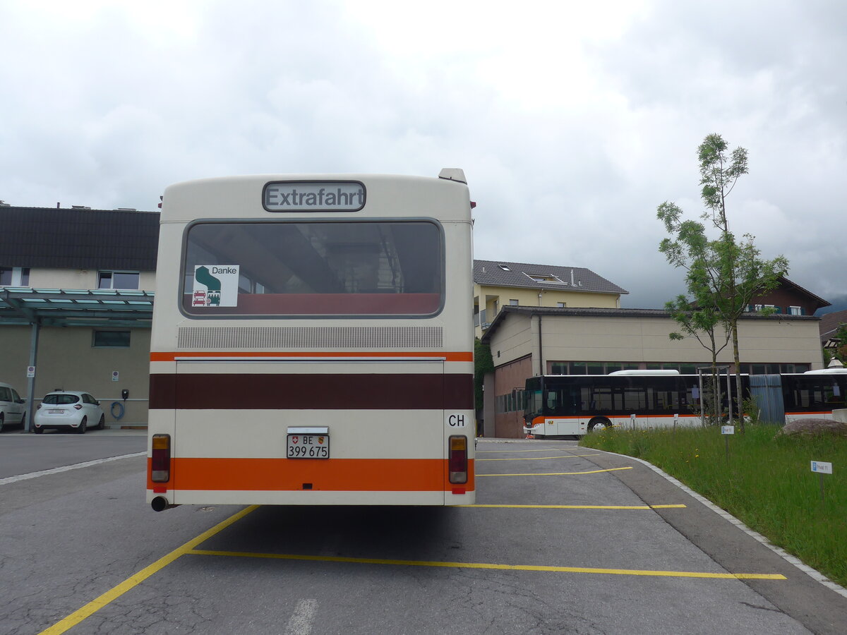 (225'773) - Wegmller, Mnsingen - BE 399'675 - FBW/R&J (ex Bamert, Wollerau) am 6. Juni 2021 in Wollerau, Garage Bamert