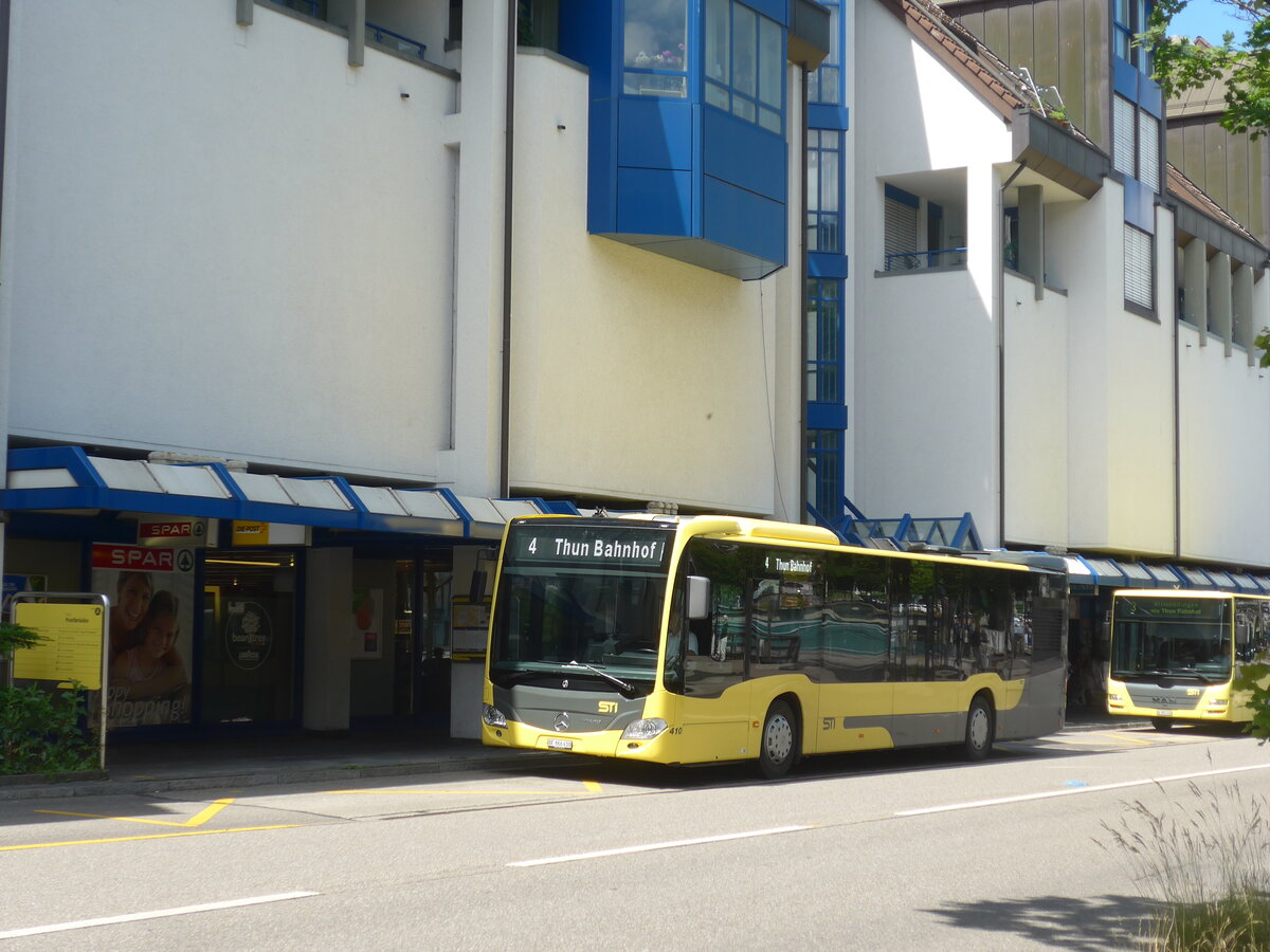 (225'998) - STI Thun - Nr. 410/BE 866'410 - Mercedes am 23. Juni 2021 in Thun, Postbrcke