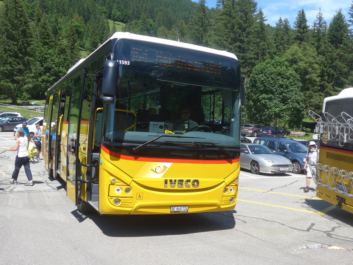 (226'271) - Flck, Brienz - Nr. 24/BE 868'724 - Iveco am 10. Juli 2021 auf der Schwarzwaldalp