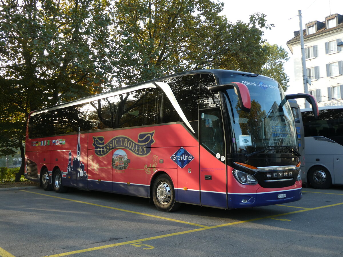 (229'221) - Meier, Zrich - ZH 301'569 - Setra am 15. Oktober 2021 in Zrich, Sihlquai