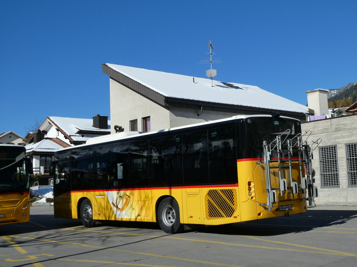 (230'031) - Reptrans, Salouf - GR 49'680 - Volvo am 6. November 2021 in Savognin, Post