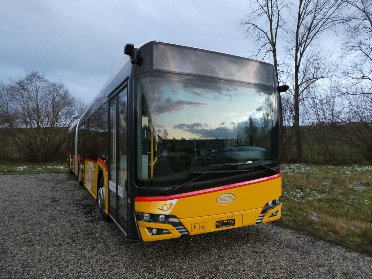 (230'989) - Stutz, Jonen - Nr. 415 - Solaris am 27. November 2021 in Ruswil, Garage ARAG