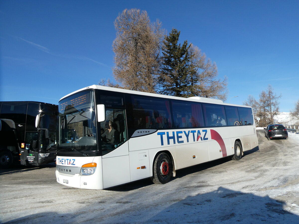 (232'764) - Theytaz, Sion - VS 11'002 - Setra am 12. Februar 2022 in Thyon 2000