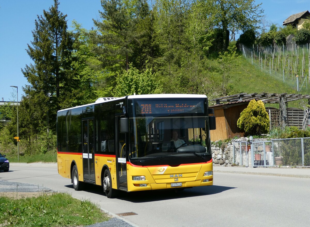 (235'040) - Stutz, Jonen - Nr. 266/AG 279'134 - MAN/Gppel am 2. Mai 2022 in Ringlikon, Langwis