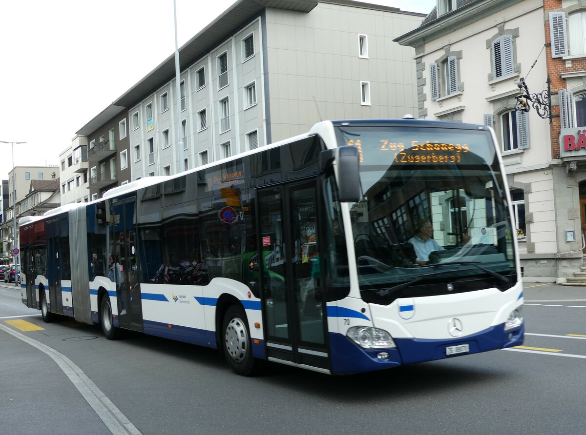 (235'191) - ZVB Zug - Nr. 70/ZG 88'070 - Mercedes am 4. Mai 2022 in Zug, Metalli