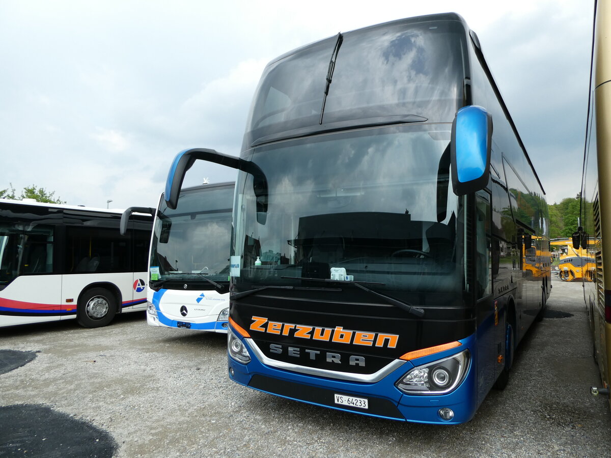 (235'432) - Zerzuben, Visp-Eyholz - Nr. 20/VS 64'233 - Setra am 7. Mai 2022 in Winterthur, EvoBus