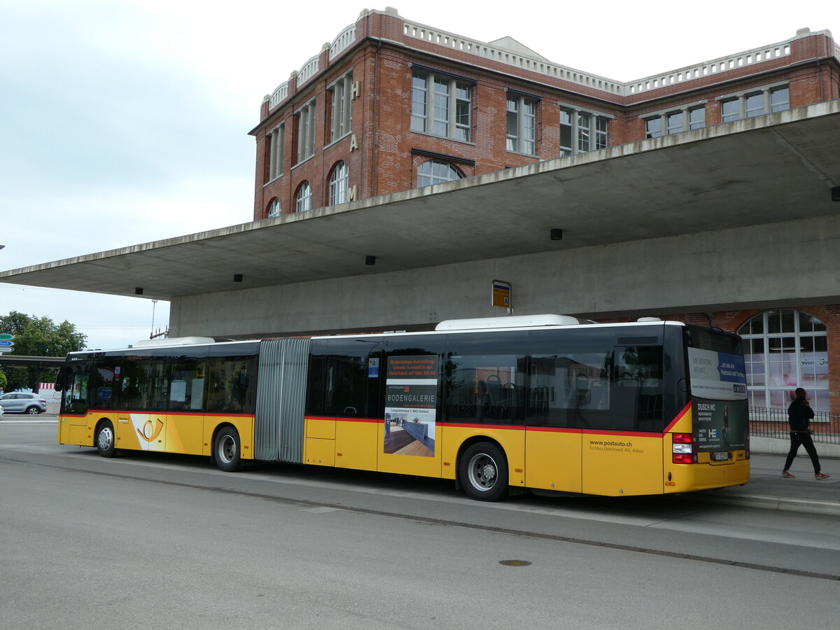 (236'002) - Eurobus, Arbon - Nr. 7/TG 52'209 - MAN am 21. Mai 2022 in Arbon, Bushof