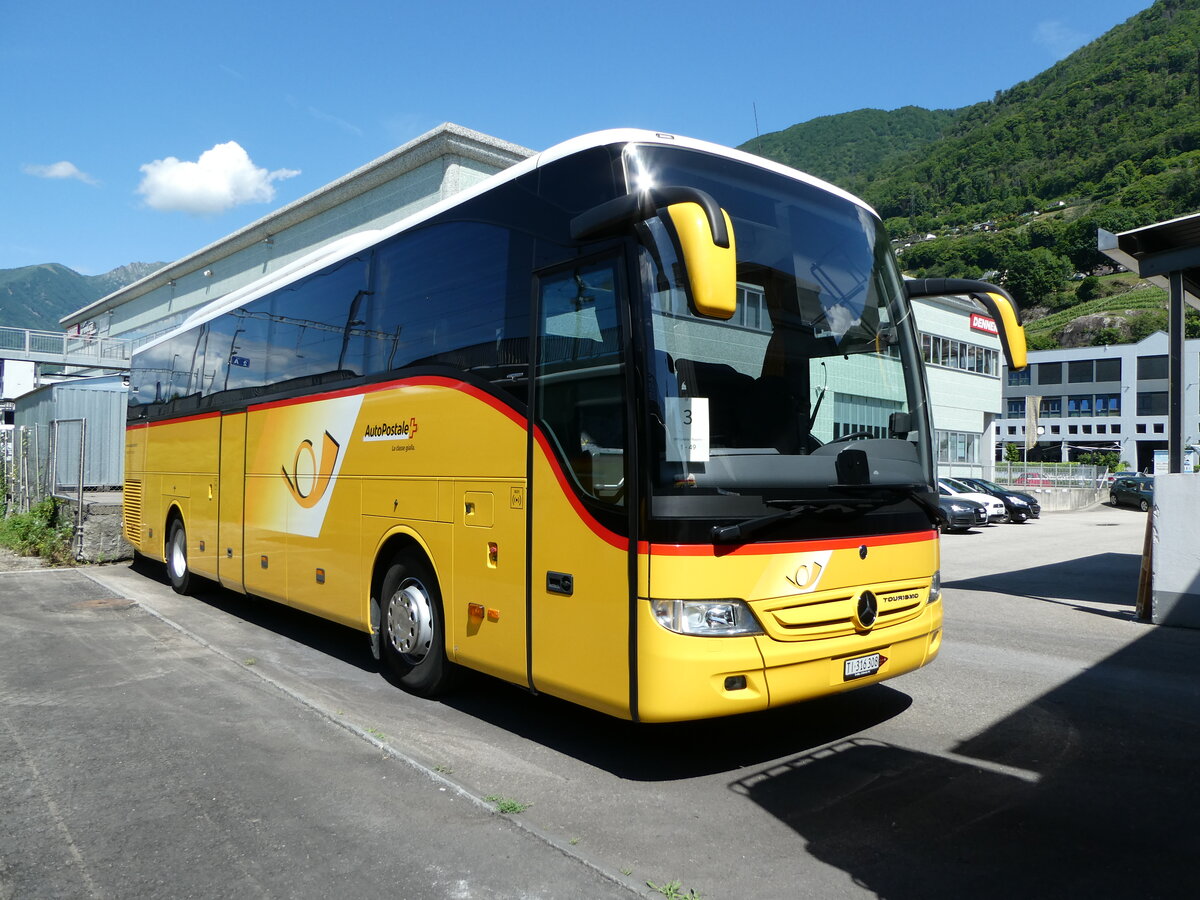 (236'254) - AutoPostale Ticino - TI 316'308 - Mercedes am 26. Mai 2022 in Riazzino, Garage Chiesa