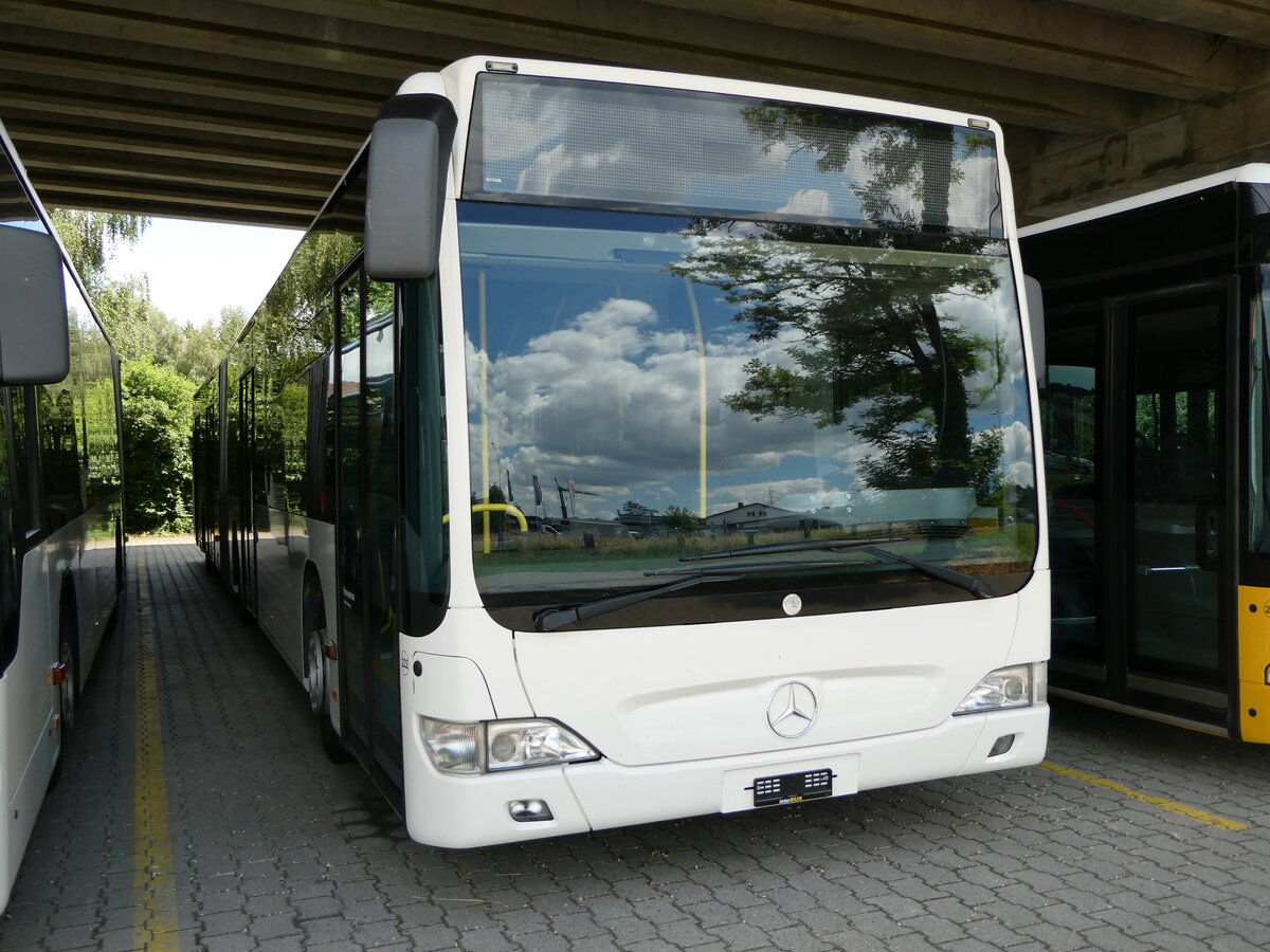 (236'495) - Interbus, Yverdon - Nr. 222 - Mercedes (ex VBL Luzern Nr. 161) am 29. Mai 2022 in Kerzers, Murtenstrasse