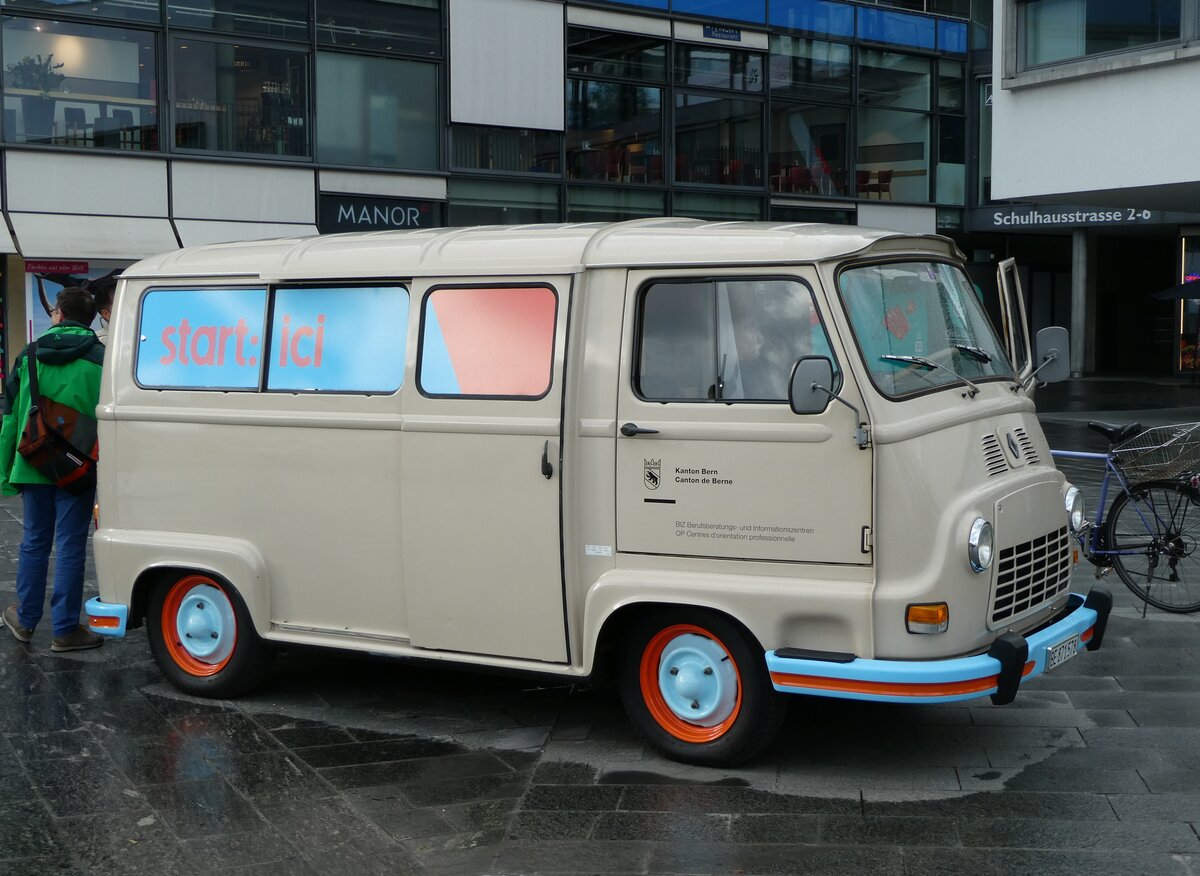 (237'003) - BIZ, Bern - BE 871'578 - Renault am 8. Juni 2022 in Thun, Aarefeldplatz