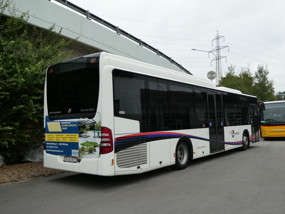 (238'847) - Steiner, Messen - SO 142'657 - Mercedes (ex Kuhn, Merenschwand; ex Kng, Beinwil) am 7. August 2022 in Kerzers, Interbus