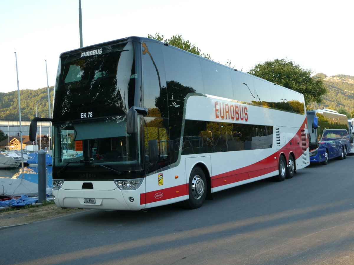 (239'027) - Knecht, Windisch - Nr. 78/AG 8960 - Van Hool am 13. August 2022 in Thun, Strandbad