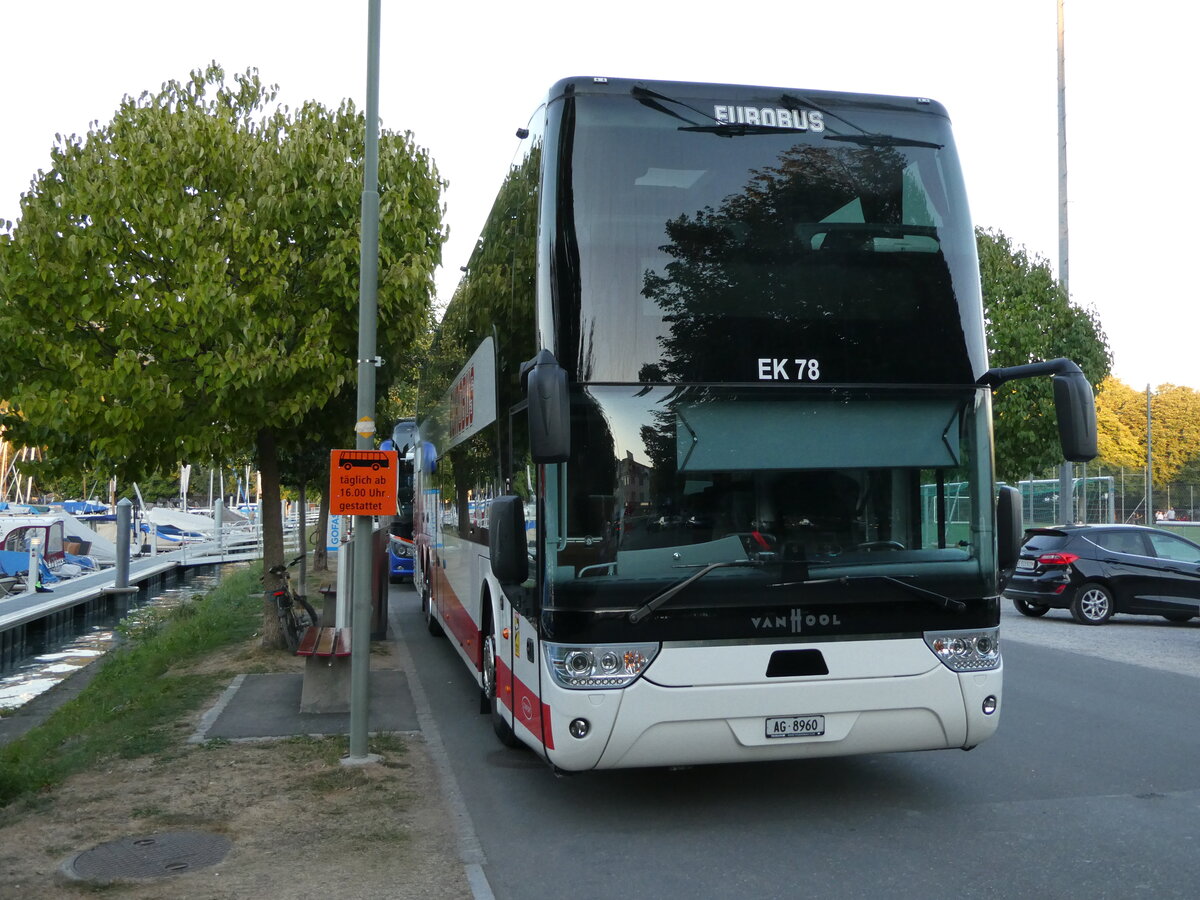 (239'044) - Knecht, Windisch - Nr. 78/AG 8960 - Van Hool am 13. August 2022 in Thun, Strandbad