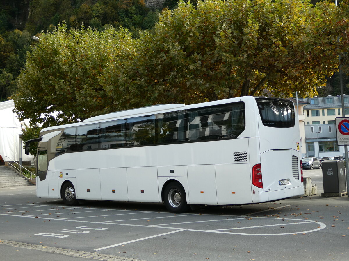 (240'940) - Aus Ungarn: Levissimo, Budapest - PUB-355 - Mercedes am 11. Oktober 2022 in Vaduz, Stdtle