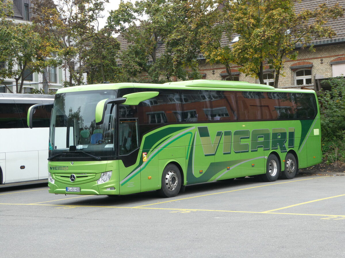 (242'543) - Aus Deutschland: Vicari, Rodenbach - KL-GV 400 - Mercedes am 12. November 2022 in Zrich, Sihlquai