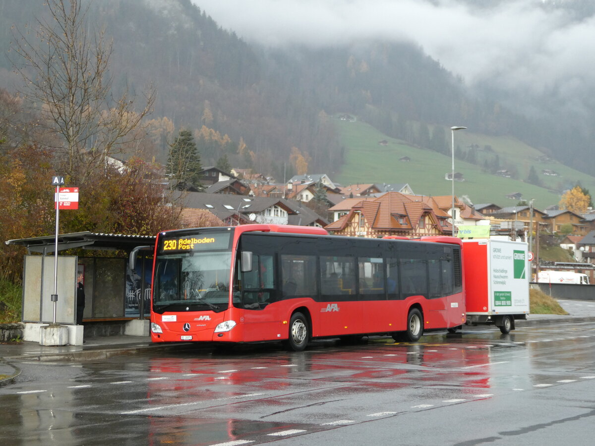 (243'314) - AFA Adelboden - Nr. 94/BE 26'974 - Mercedes am 30. November 2022 beim Bahnhof Frutigen