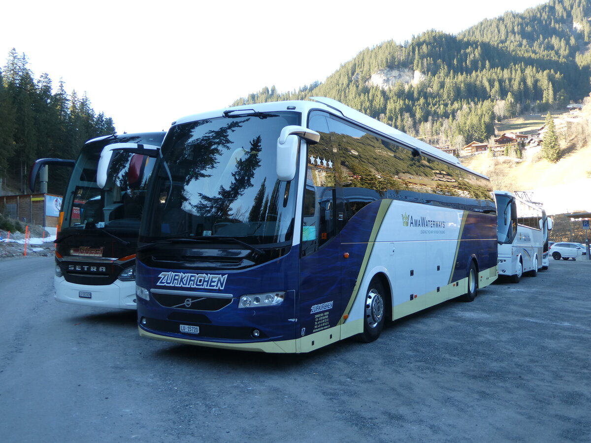 (244'781) - Zurkirchen, Malters - Nr. 17/LU 15'720 - Volvo am 7. Januar 2023 in Adelboden, ASB