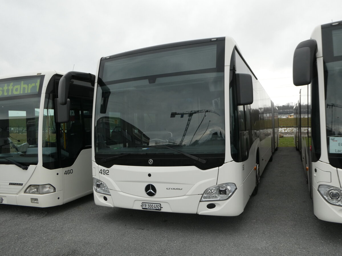 (245'521) - Intertours, Domdidier - Nr. 492/FR 300'492 - Mercedes am 28. Januar 2023 in Domdidier, Garage