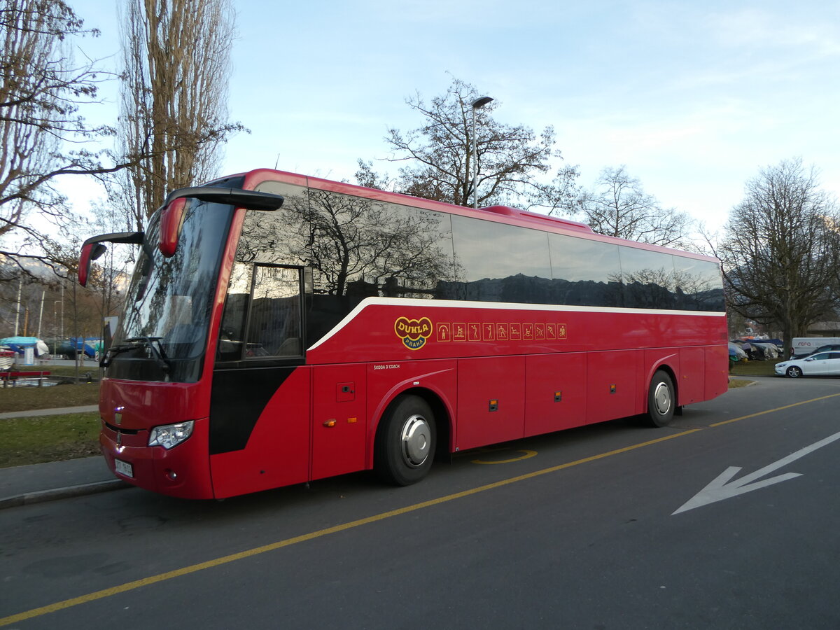 (246'340) - Aus Tschechien: Dukla Praha, Praha - 217 18-03 - Skoda am 18. Februar 2023 in Thun, Lachen