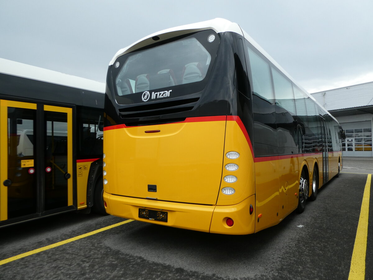 (249'065) - PostAuto Wallis - Irizar (ex Ballestraz, Grne) am 22. April 2023 in Kerzers, Interbus