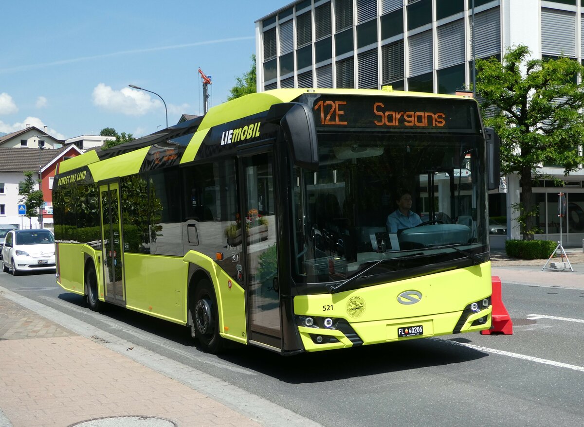 (250'800) - BOS PS Anstalt, Vaduz - Nr. 521/FL 40'206 - Solaris am 30. Mai 2023 in Vaduz, Stdtle