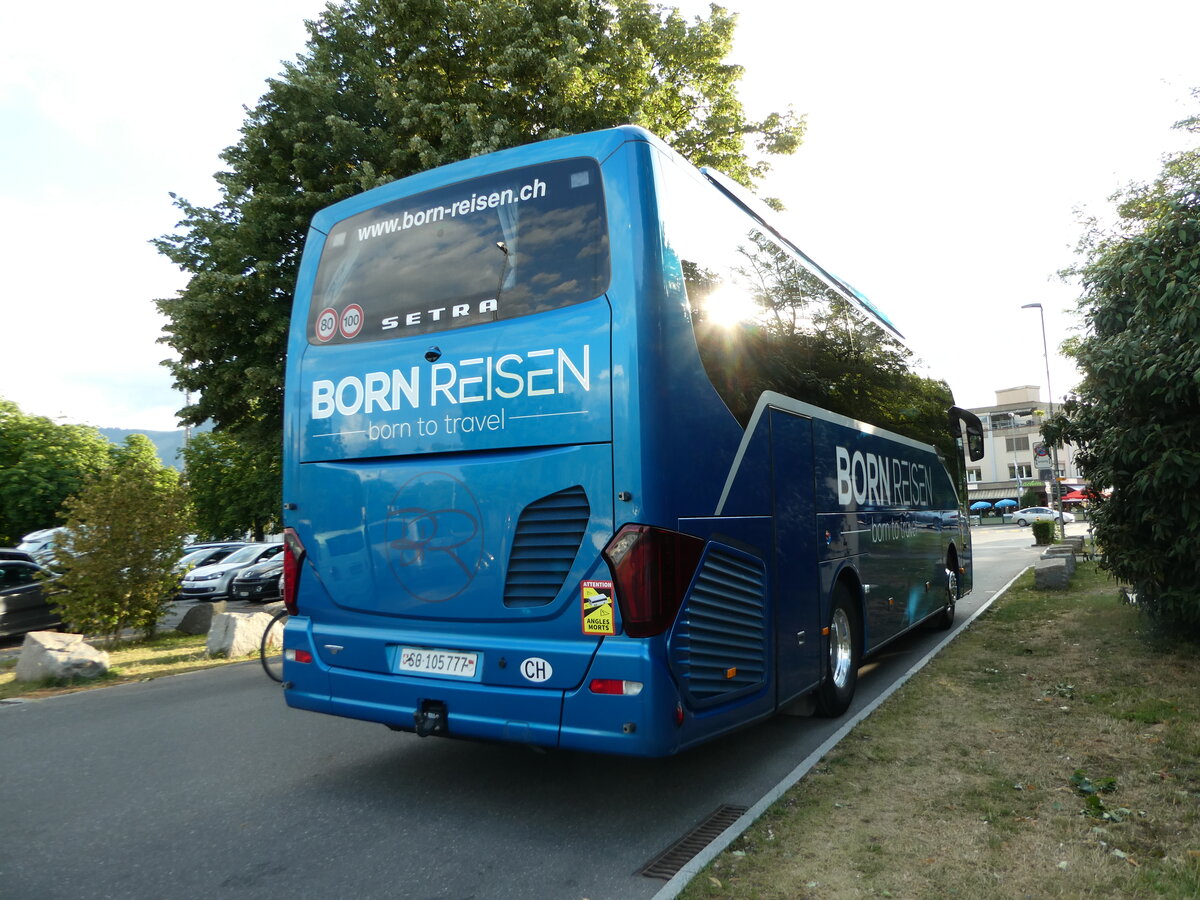 (252'648) - Born, Olten - SO 105'777 - Setra am 13. Juli 2023 in Thun, Strandbad