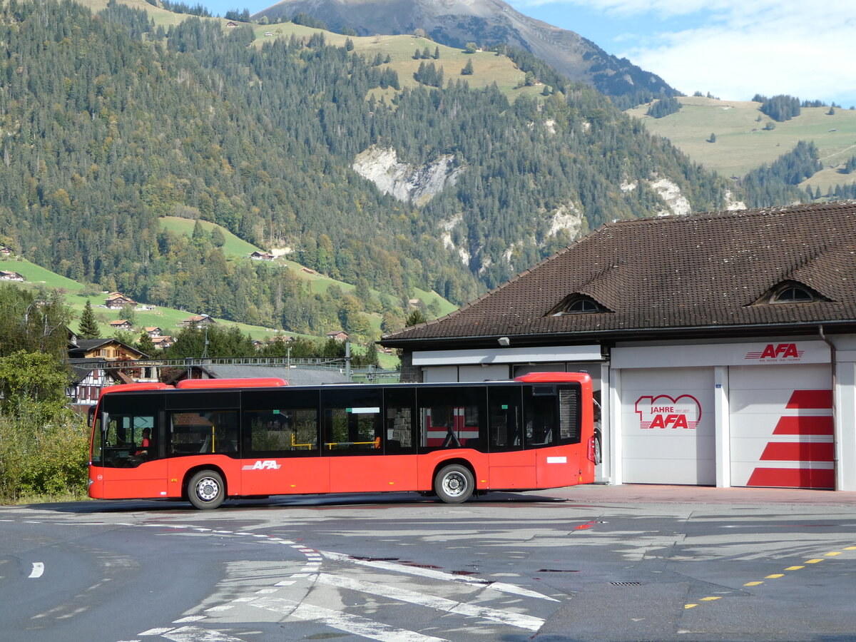 (256'101) - AFA Adelboden - Nr. 94/BE 26'974 - Mercedes am 14. Oktober 2023 beim Bahnhof Frutigen