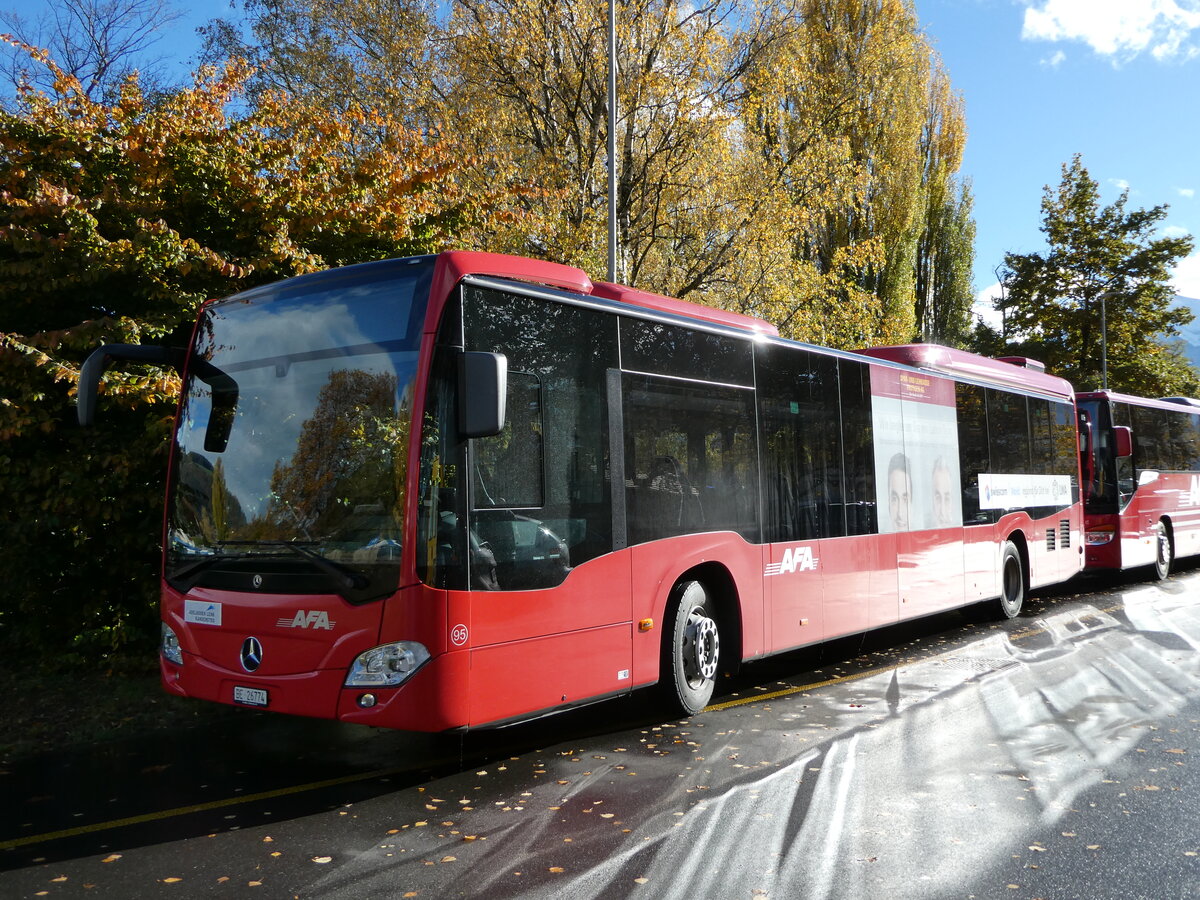 (256'966) - AFA Adelboden - Nr. 95/BE 26'774 - Mercedes am 11. November 2023 in Thun, Lachen