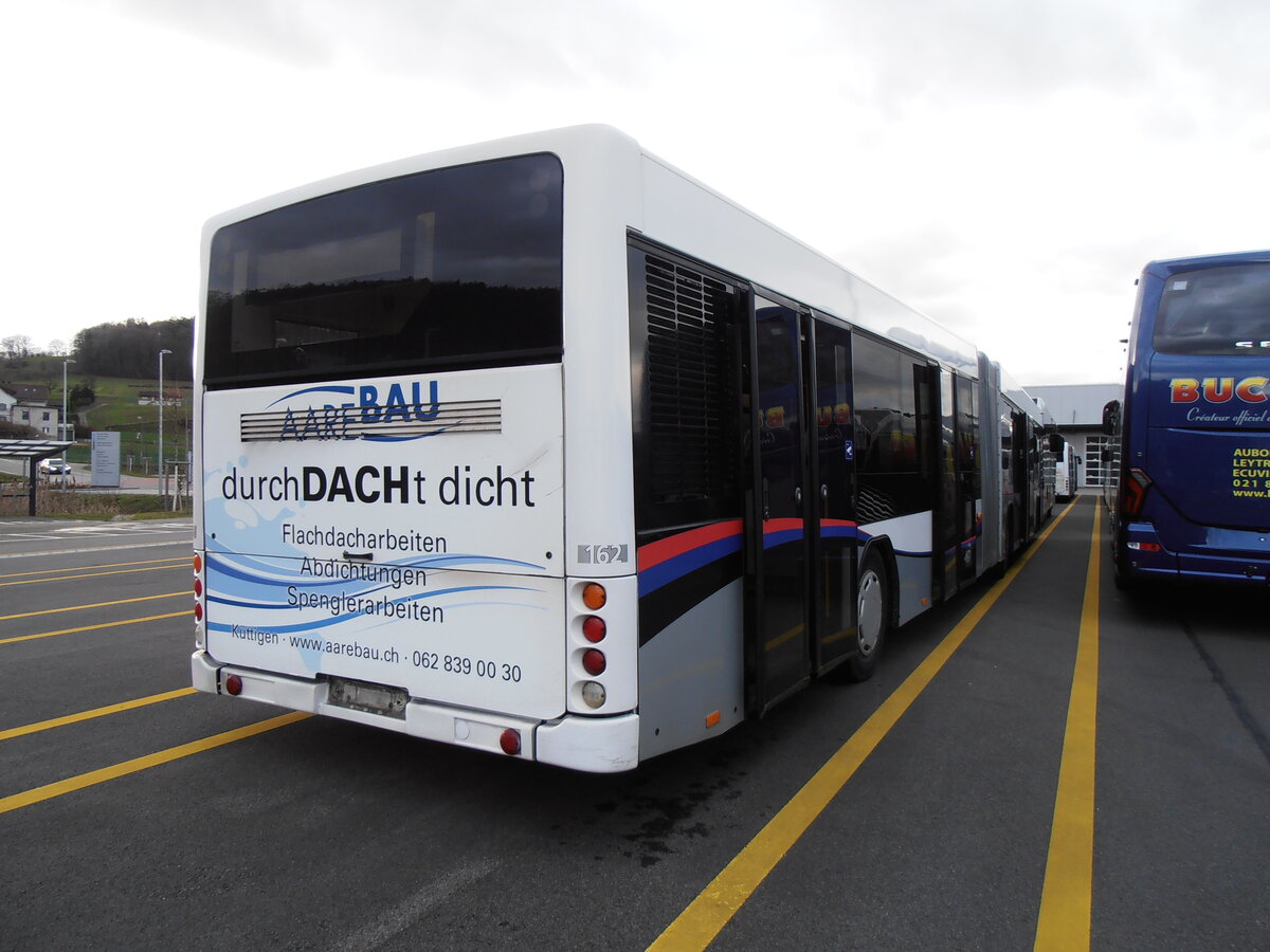 (257'892) - BBA Aarau - Nr. 162 - Scania/Hess am 23. Dezember 2023 in Winterthur, Daimler Buses