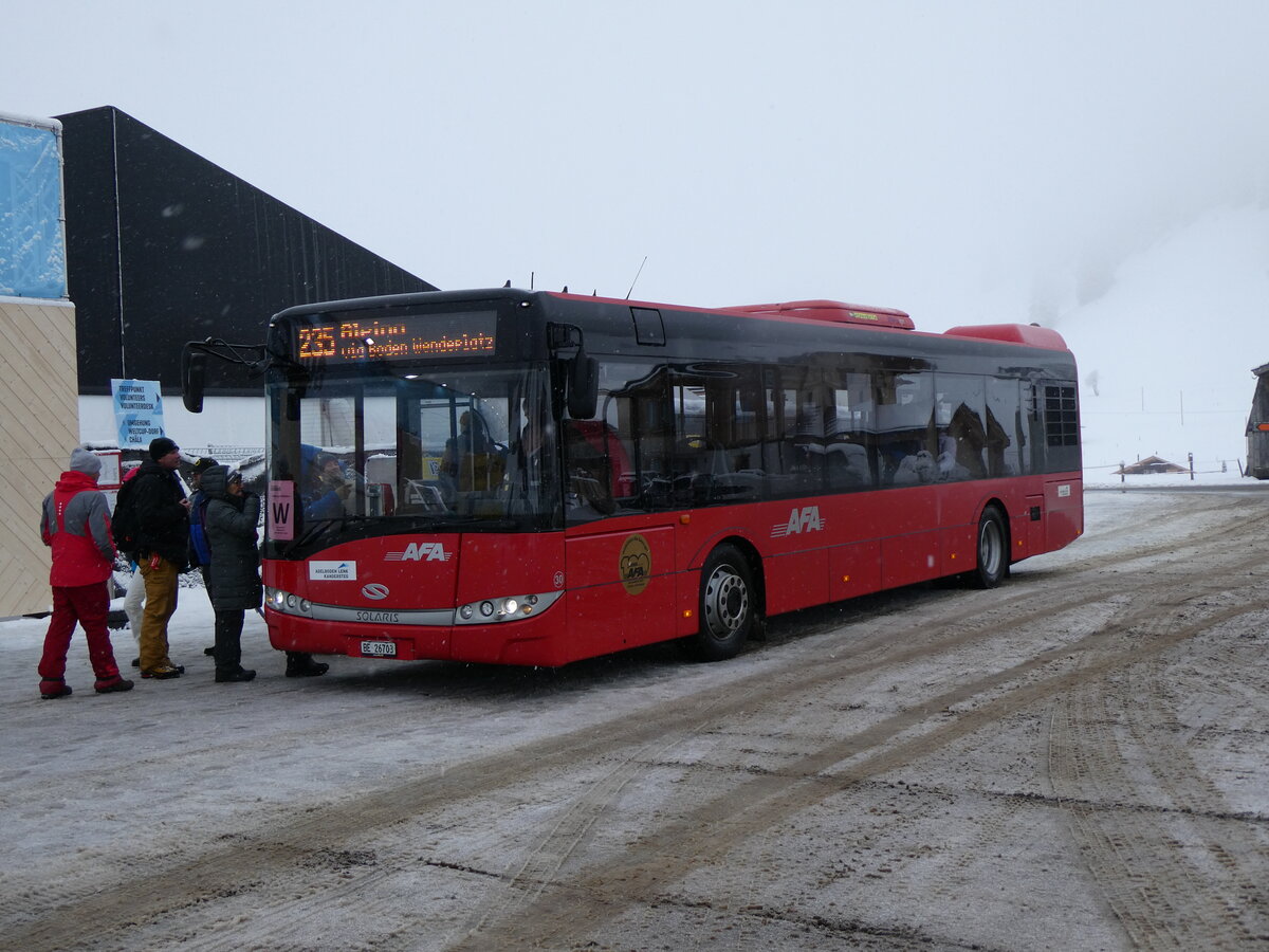 (258'253) - AFA Adelboden - Nr. 30/BE 26'703 - Solaris am 6. Januar 2024 in Adelboden, Weltcup