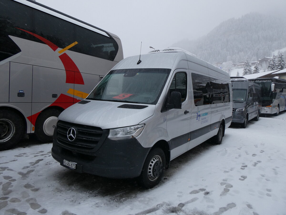 (258'344) - Zerzuben, Visp - Nr. 58/VS 484'875 - Mercedes am 6. Januar 2024 in Adelboden, ASB