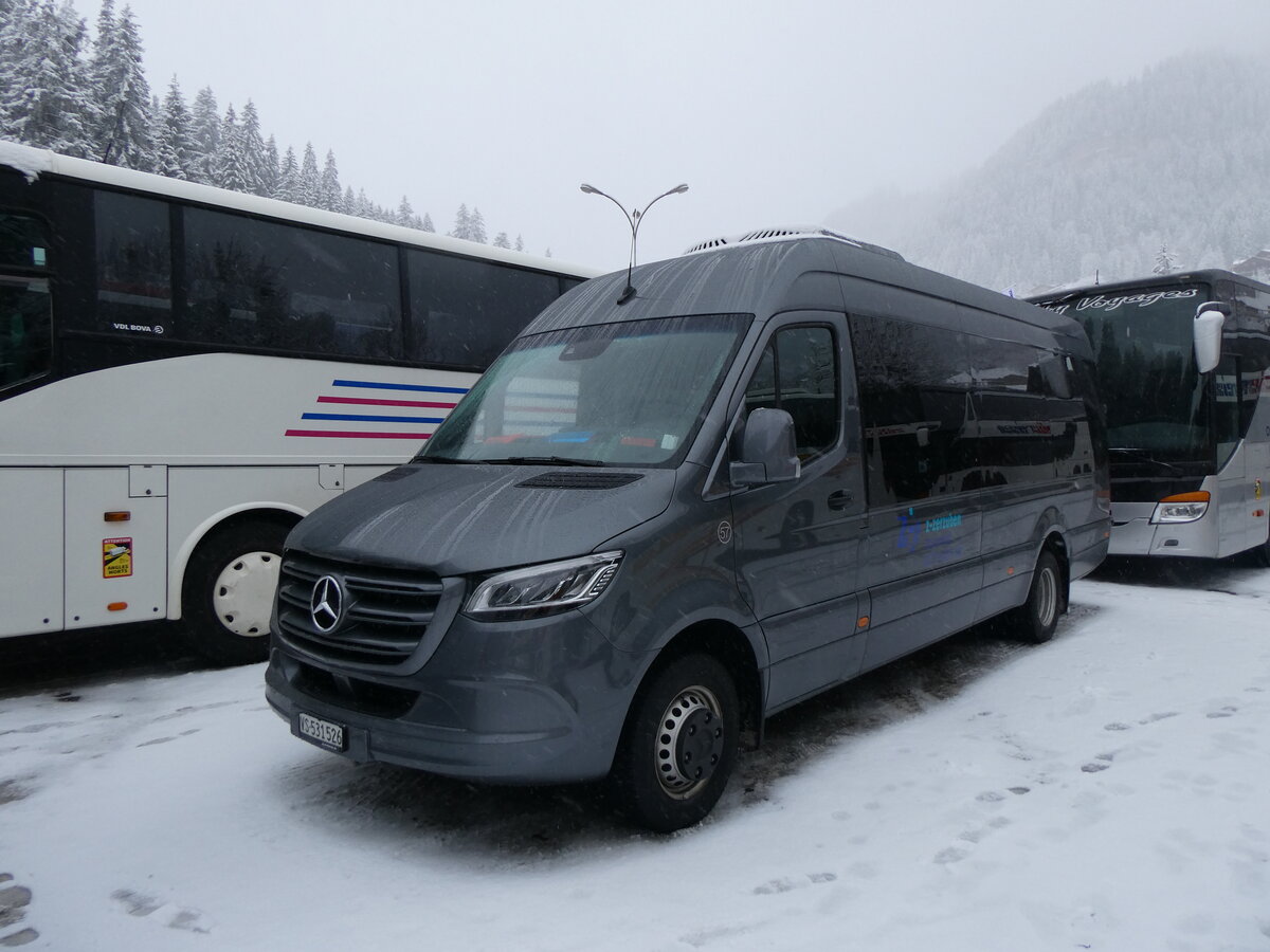 (258'345) - Zerzuben, Visp - Nr. 57/VS 531'526 - Mercedes am 6. Januar 2024 in Adelboden, ASB