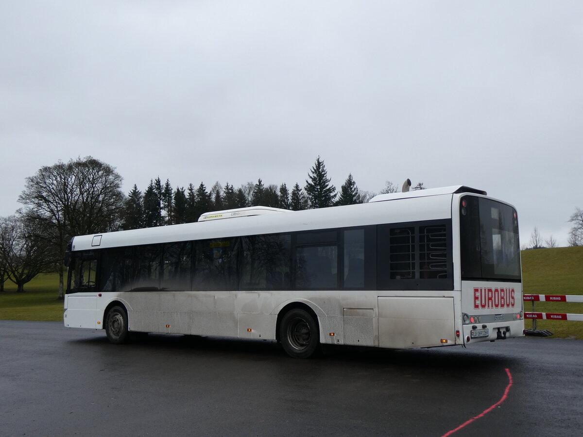 (259'214) - ARAG Ruswil - Nr. 32/LU 169'126 - Solaris am 8. Februar 2024 in Gurten, Gurten-Kulm (Einsatz Gurtenbahn)