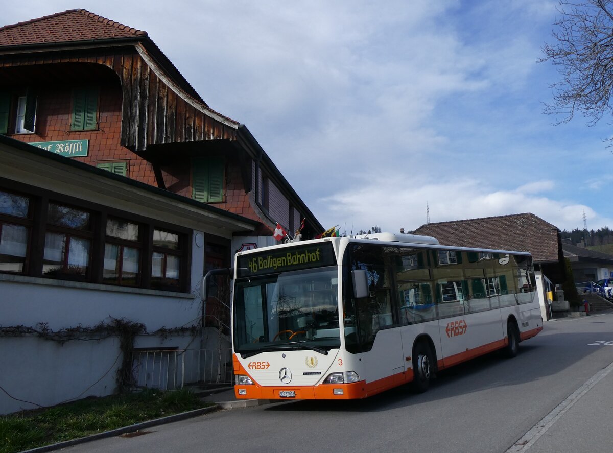 (260'029) - RBS Worblaufen - Nr. 3/BE 767'003 - Mercedes am 3. Mrz 2024 in Habstetten, Rssli