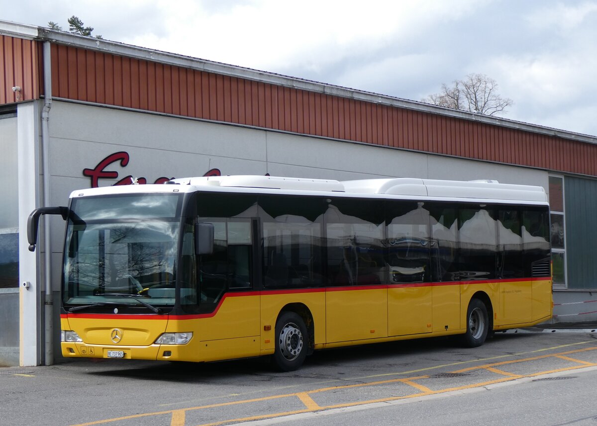 (260'353) - Engeloch, Riggisberg - Nr. 6/BE 737'965/PID 4846 - Mercedes am 15. Mrz 2024 in Riggisberg, Garage