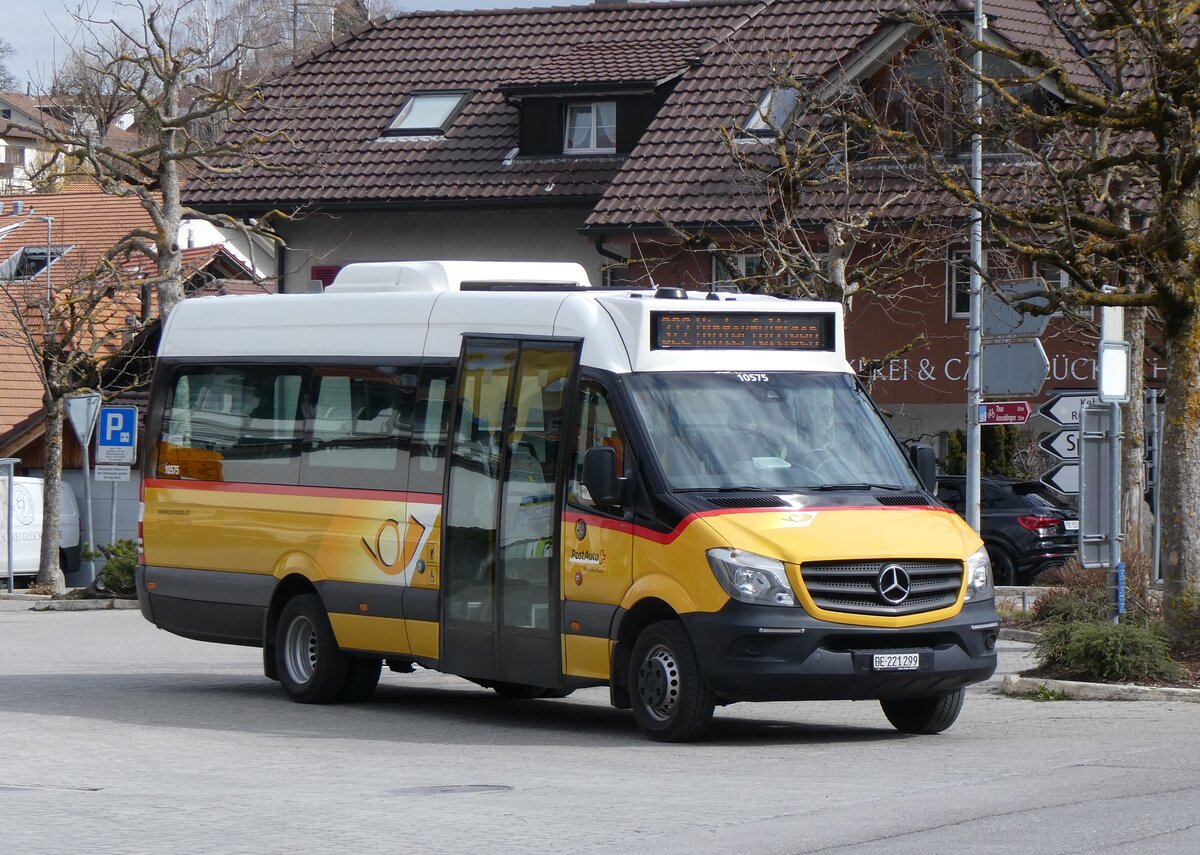 (260'356) - Lthi, Hinterfultigen - BE 221'299/PID 10'575 - Mercedes am 15. Mrz 2024 in Riggisberg, Post